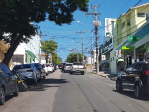 Vítima saltou do veículo no Centro da cidade