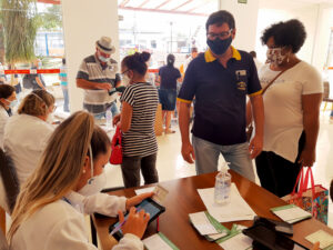 Atendimento está sendo feito no CEC e movimento hoje foi recorde