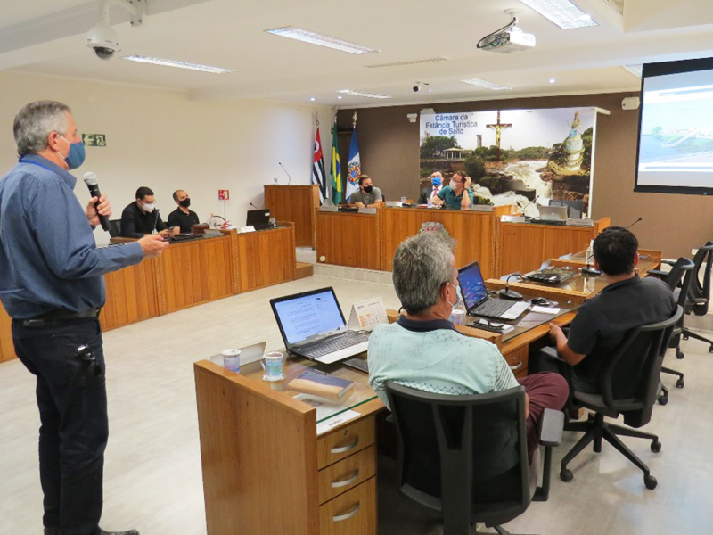 Wanderley foi à Câmara falar com os vereadores sobre os projetos para turismo