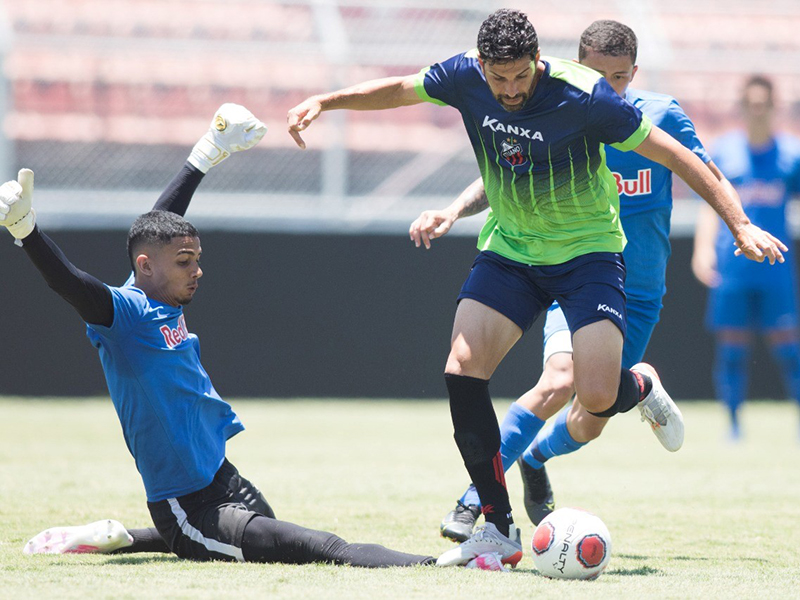 Gerson Magrão fez 2 gols no último jogo-treino antes da estreia