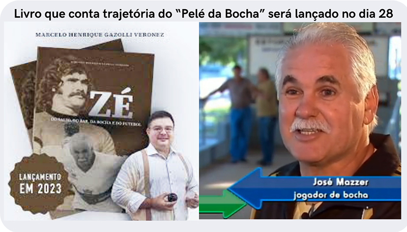 livro sobre Zé da Bocha